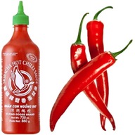 Zelená Sriracha Chilli omáčka 730ml FLYING GOSE ZN