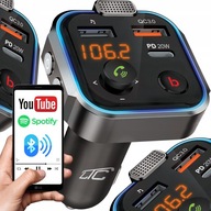 FM BLUETOOTH VYSIELAČ QC USB PD RÝCHLA NABÍJAČKA FM BLUETOOTH VYSIELAČ QC USB PD RÝCHLA NABÍJAČKA