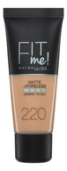 Maybelline Fit Me Natural Beige Foundation (220) 30 ml Maybelline Fit Me Natural Beige Foundation (220) 30 ml