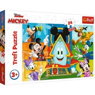 PUZZLE 24 MAXI PUZZLE MICKEY MOUSE DOG PLUTO DONALD GUFI DISNEY 3+ KLUBY PUZZLE 24 MAXI PUZZLE MICKEY MOUSE DOG PLUTO DONALD GUFI DISNEY 3+ KLUBY