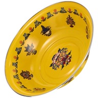 Smaltovaná miska na polievku Ázijský porcelánový smaltovaný riad Smaltovaná miska na polievku Ázijský porcelánový smaltovaný riad