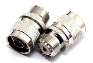 Adaptér PLUG N / SOCKET UHF SO239 HQ adaptér Adaptér PLUG N / SOCKET UHF SO239 HQ adaptér