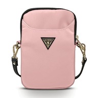 Guess kabelka GUP BNT MLP ružová/ružová Nylon Triangle