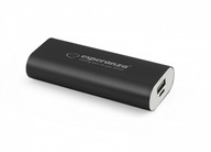 POWER BANKA HADRON 4400mAh BLACK Esperanza