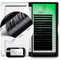 UPRAVENÉ OČIE Rarity Black Lashes BLACK CC curl | 0,07 mm | 12 mm UPRAVENÉ OČIE Rarity Black Lashes BLACK CC curl | 0,07 mm | 12 mm