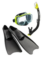 Set maska + šnorchel + plutvy Imprex 3D/UF1202 čierna a žltá veľkosť M (40-42) Set maska + šnorchel + plutvy Imprex 3D/UF1202 čierna a žltá veľkosť M (40-42)