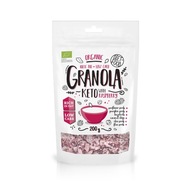 Diétne jedlo Keto Granola Malina s erytritolom