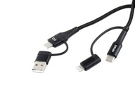 SADA KÁBLOV MULTI KÁBLOV Pre telefón USB C Amio