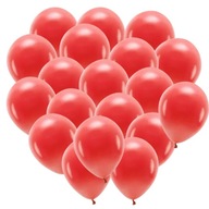 Červené latexové balóny pastelové 26 cm -100 ks Valentín Červené latexové balóny pastelové 26 cm -100 ks Valentín