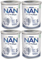 4x NAN 5 Optipro Plus upravené mlieko 800g 4x NAN 5 Optipro Plus upravené mlieko 800g