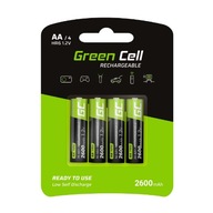 Nabíjacie batérie AA 2600 mAh 4 ks