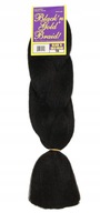 Vrkoče do vlasov dredy SOFT KANEKALON BLACK N GOLD Vrkoče do vlasov dredy SOFT KANEKALON BLACK N GOLD