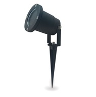 Záhradná lampa GU10, čierna, IP65, chodník, príjazdová cesta Záhradná lampa GU10, čierna, IP65, chodník, príjazdová cesta