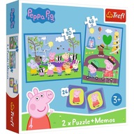 RADOSTNÉ PRASIATKO PEPPA 2V1 + MEMORY CLUBS 3+ RADOSTNÉ PRASIATKO PEPPA 2V1 + MEMORY CLUBS 3+