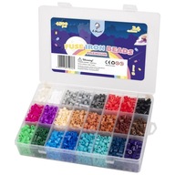 La Manuli zažehľovacie korálky 4500ks SOFT 24 Colors ORGANIZER La Manuli zažehľovacie korálky 4500ks SOFT 24 Colors ORGANIZER