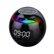 MINI Bluetooth reproduktor LED budík MP3