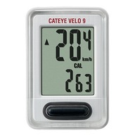 Cyklistický počítač CatEye VELO 9 CC-VL820 biely Cyklistický počítač CatEye VELO 9 CC-VL820 biely