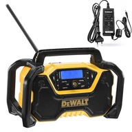 DeWalt DCR029 staveniskové rádio nabíjateľné bluetooth usb 12V 18V FlexVolt