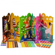 Sada samolepiek WOOPIE ART&FUN zodpovedá tvaru Sada samolepiek WOOPIE ART&FUN zodpovedá tvaru