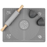 SET DOSKA SILIKÓNOVÁ NEPRIĽŇAVÁ PODROŽKA + VALEC + ŠEDÉ NOHY SET DOSKA SILIKÓNOVÁ NEPRIĽŇAVÁ PODROŽKA + VALEC + ŠEDÉ NOHY
