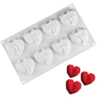Silikónová forma Diamond Hearts 3D Home DIY Silikónová forma Diamond Hearts 3D Home DIY