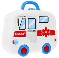 Lekársky set + kufor Ambulance pre deti 3+ Prenosná hračka + Doplnok Lekársky set + kufor Ambulance pre deti 3+ Prenosná hračka + Doplnok