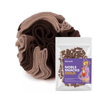 Čuchacia loptička PRE PSOV Cappuccino + TRENAŽÉR NobleSnacks RABBIT 100g Čuchacia loptička PRE PSOV Cappuccino + TRENAŽÉR NobleSnacks RABBIT 100g