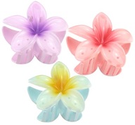 Spona spona do vlasov veľká sada HAWAIIAN FLOWER 3 KUS Spona spona do vlasov veľká sada HAWAIIAN FLOWER 3 KUS