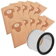 Filter + papierové vrecká pre MACALLISTER 1400 1250 W