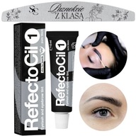 Refectocil Gel Henna na mihalnice a obočie 15ml ČIERNA 1 Čierna farba + PILNÍK Refectocil Gel Henna na mihalnice a obočie 15ml ČIERNA 1 Čierna farba + PILNÍK