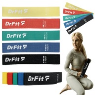 DRFIT FLEX HIP BAND SADA 5 ODPOROVÝCH PÁSOV NA CVIČENIE GYMNASTICKÉ PÁSY DRFIT FLEX HIP BAND SADA 5 ODPOROVÝCH PÁSOV NA CVIČENIE GYMNASTICKÉ PÁSY