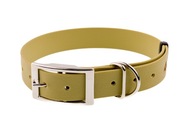 Obojok 25mm vodeodolný biotan 38-52 cm khaki Obojok 25mm vodeodolný biotan 38-52 cm khaki