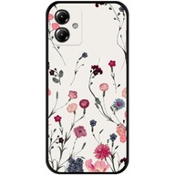 Puzdro pre MOTOROLA MOTO G54 5G / G54 5G Power Edition vzory SOFT MATT+ GLASS