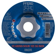 PFERD CC-GRIND-SOLID 125 SG INOX PFERD CC-GRIND-SOLID 125 SG INOX