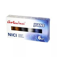 Ariadna vlákno sada pre džínsy šijacie džínsy 6 klíčok + box Ariadna vlákno sada pre džínsy šijacie džínsy 6 klíčok + box