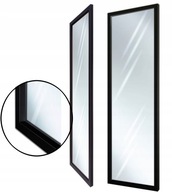 Zrkadlo v ráme 170x60 175x65 moderné čierne 3D