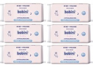 BOBINI vlhčené obrúsky hypoalergénne 6x60ks BOBINI vlhčené obrúsky hypoalergénne 6x60ks