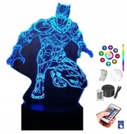 3D LED NOČNÁ LAMPA BLACK PANTHER LAMPA 16 FARIEB + DIAĽKOVÉ OVLÁDANIE 3D LED NOČNÁ LAMPA BLACK PANTHER LAMPA 16 FARIEB + DIAĽKOVÉ OVLÁDANIE