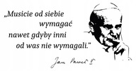 Samolepiaca nálepka na stenu citát Ján Pavol II Samolepiaca nálepka na stenu citát Ján Pavol II