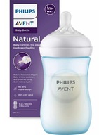 AVENT RESPONZÍVNA FĽAŠA NATURAL 3.0 MODRÁ 260ML 1m+ AVENT RESPONZÍVNA FĽAŠA NATURAL 3.0 MODRÁ 260ML 1m+