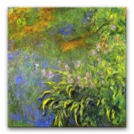 Obraz Claude Monet - Žlté kosatce 70x70