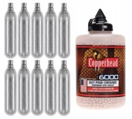 Crosman Copperhead BB pelety 4,5 6000 ks +CO2 10 ks Crosman Copperhead BB pelety 4,5 6000 ks +CO2 10 ks