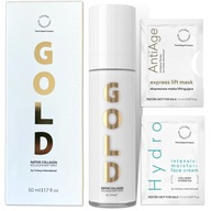NATIVE Collagen Gold Nano zlato a koloidné striebro Chitosan Retinol COLWAY