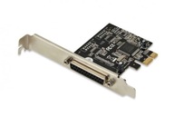 LPT radič DIGITUS PCIe, 1x Parallel/LPT, Low LPT radič DIGITUS PCIe, 1x Parallel/LPT, Low