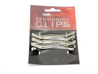 Spony Head Jog Silver Metal Clips 6 ks Spony Head Jog Silver Metal Clips 6 ks