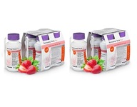 NUTRI comp DRINK+ 8 ks x 200ml jahoda/proteín