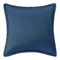 Obliečka na vankúš 40x40, zamat námornícka modrá Obliečka na vankúš 40x40, zamat námornícka modrá