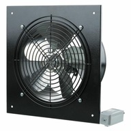 Axiálny ventilátor 1070 m3 / h fi262 OV1-250 oceľ