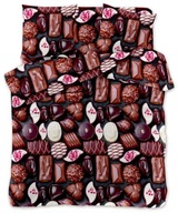 Obliečky z mikrovlákna 160x200 Čokolády 2420 Obliečky z mikrovlákna 160x200 Čokolády 2420