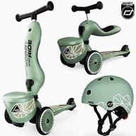 SCOOT&RIDE HIGHWAYKICK SKÚTER GREEN LINES+ PRILBA XXS-S zelená SCOOT&RIDE HIGHWAYKICK SKÚTER GREEN LINES+ PRILBA XXS-S zelená